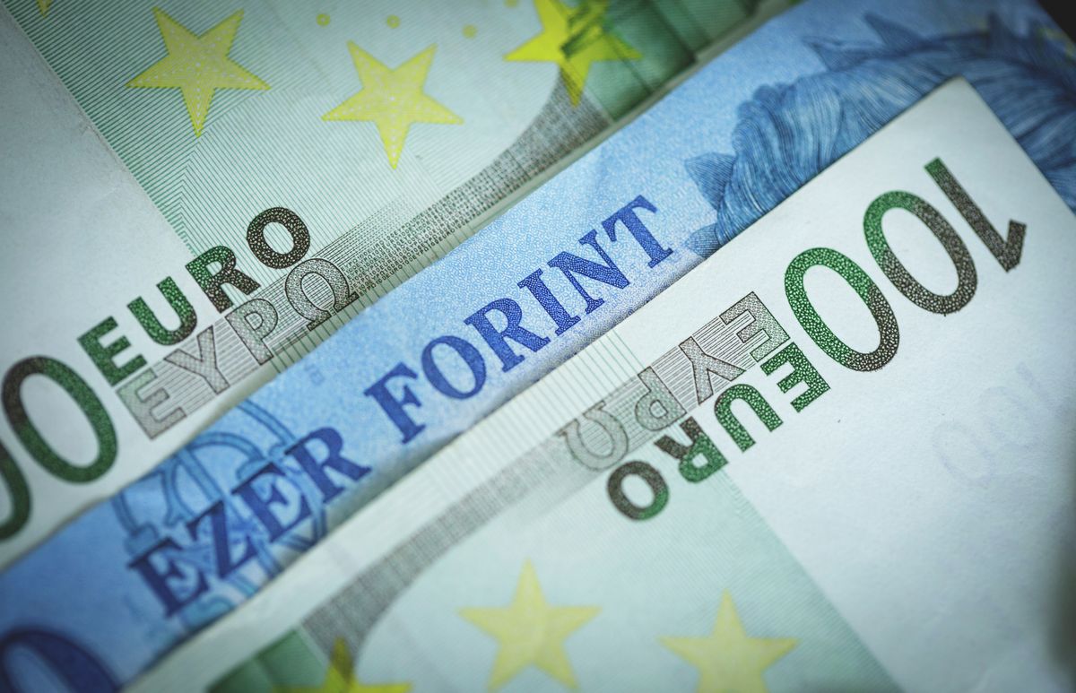 forint, euró, deviza