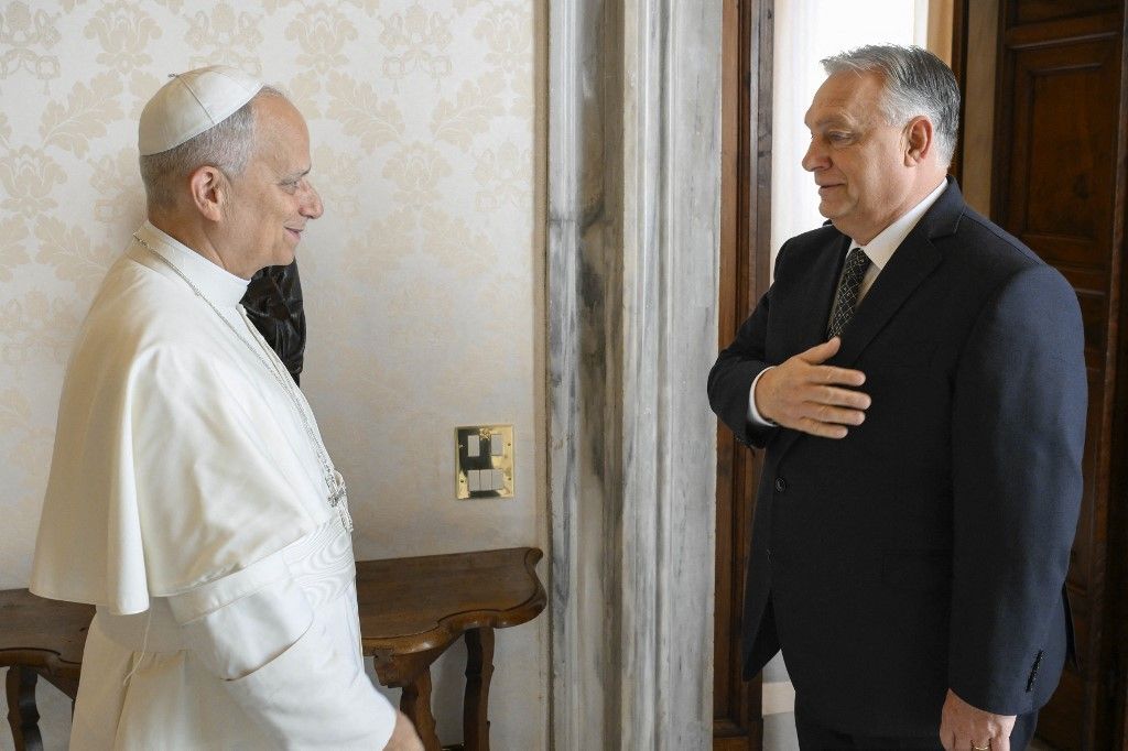 Így fogadta XIV. Leó Orbán Viktort: képgaléria a magyar miniszterelnök pápalátogatásáról – nem egyedül érkezett a Vatikánba