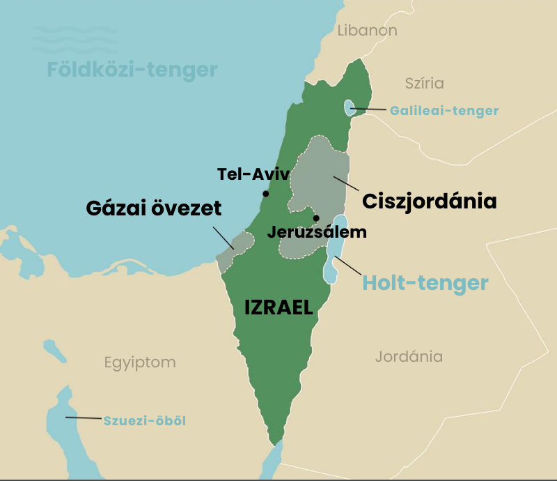 Az izraeli háború kezdete: Izraelt megtámadták a Gázai övezetből, ahovéá a hadszíntér azonnal áttevődött, a szomszédos országok közül Libanon militánsai keveredtek bele, a távolabbi országok közül Iránnal és Jemennel alakult ki fegyveres összeütközés