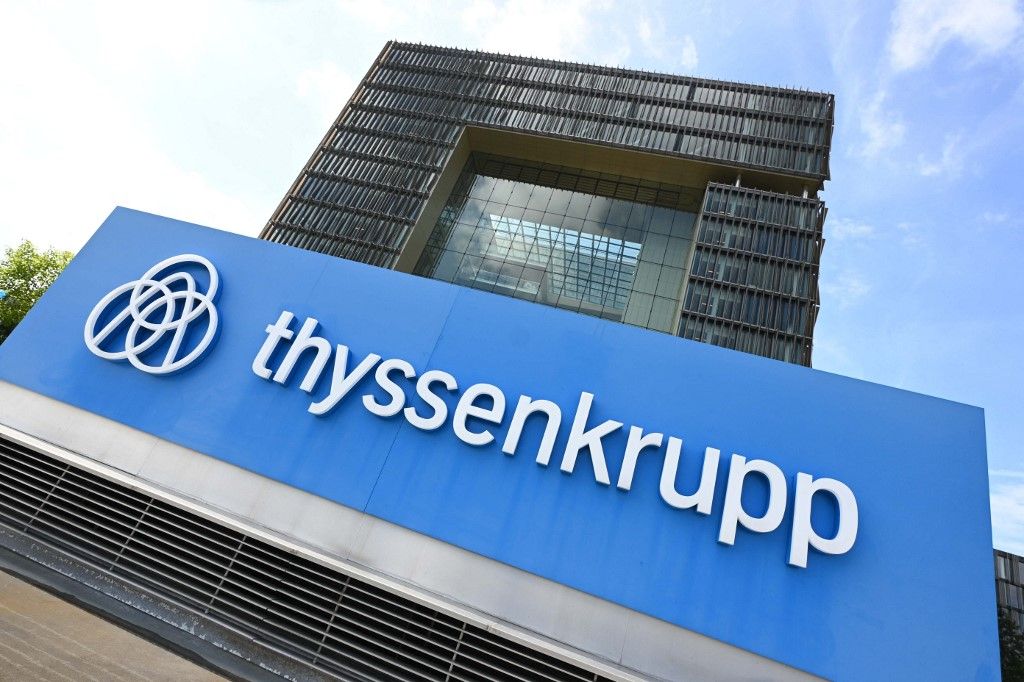 Media reports: Thyssenkrupp Group to be broken up.
