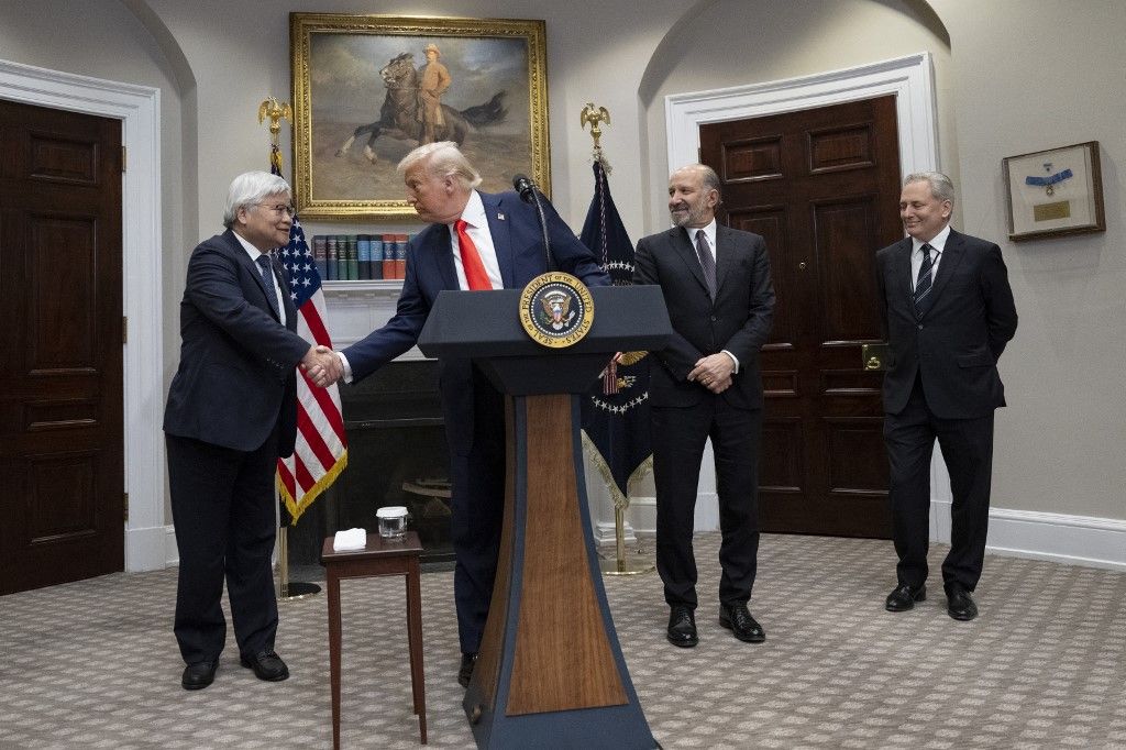 US President Trump makes an investment announcement