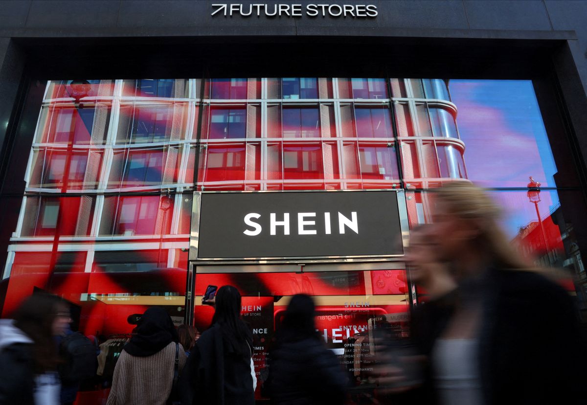 Fashion retailer Shein pop-up store opening at immersive retail space Future Stores in London