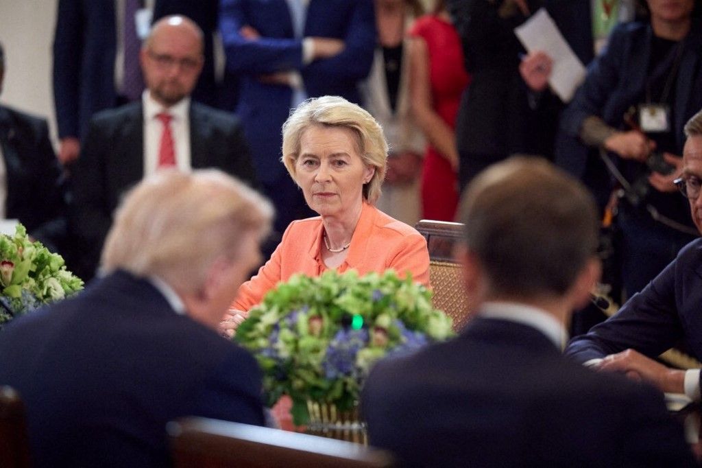 European leaders attend Ukrainian President Zelenskyy's meeting with Trump at the White House