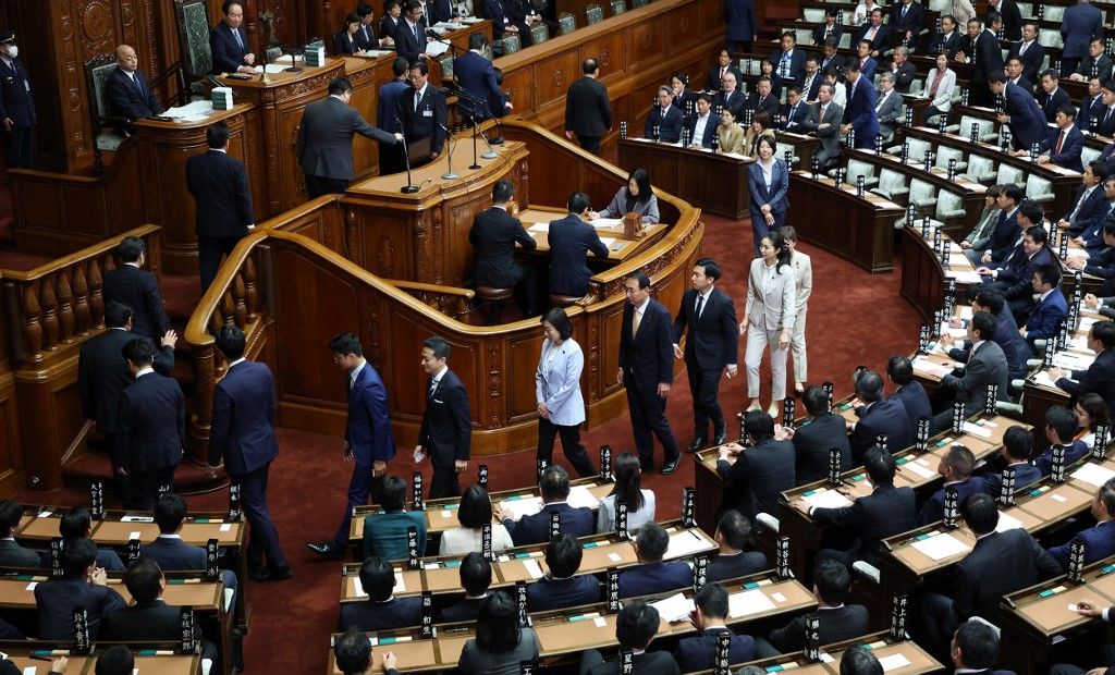 Diet vote on prime minister in Japan