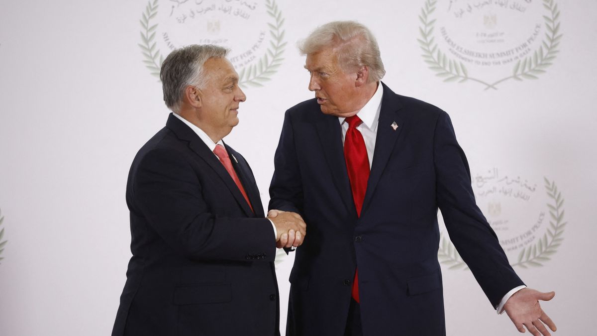 Trump a békecsúcs kellős közepén, az egész világ előtt hitet tett Orbán Viktor mellett: "Te fantasztikus vagy, lesz most egy választás, 100 százalékban mögötted állunk" – videó 