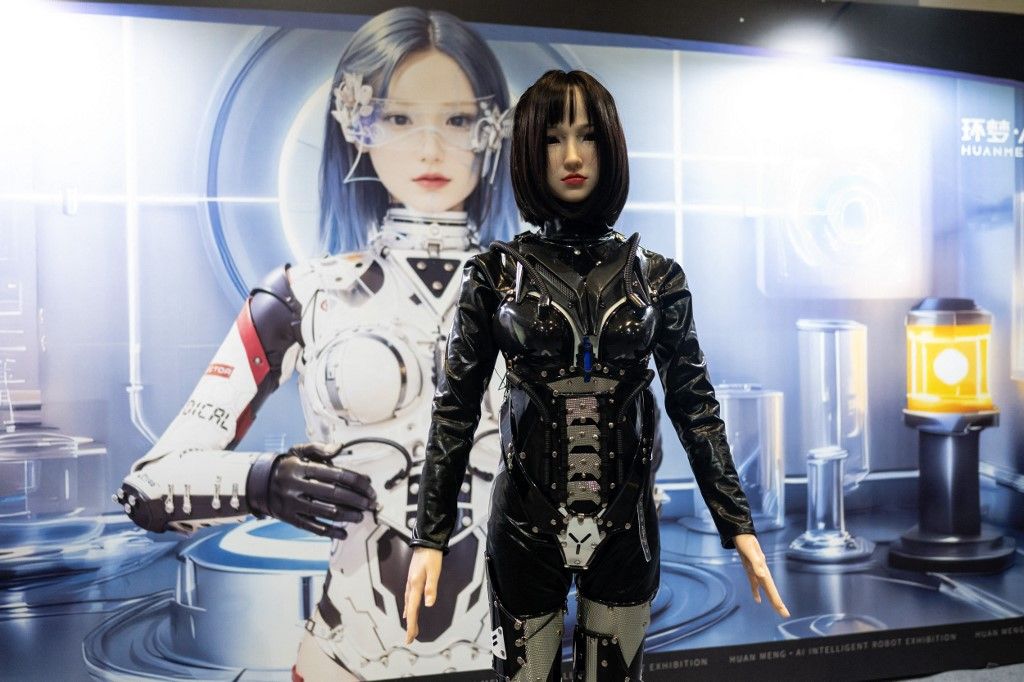 AI Artificial Intelligence Robot Exhibition in China