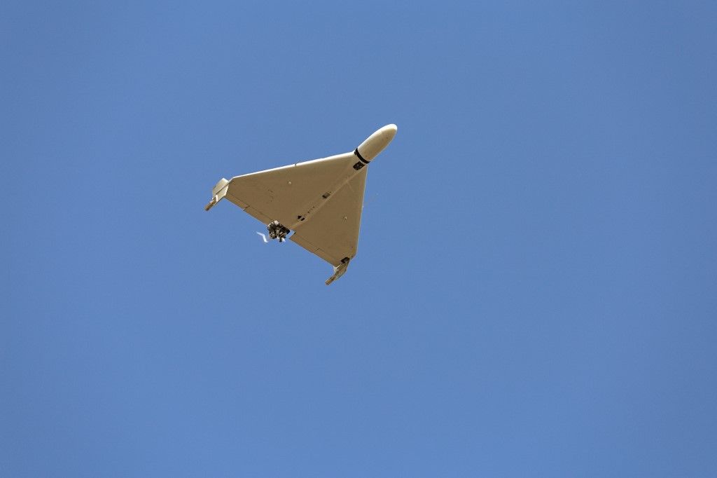 Iranian Shahed Drones Volodimir Zelenszkij: nyugati technológia segíti az orosz drónokat a háborúban