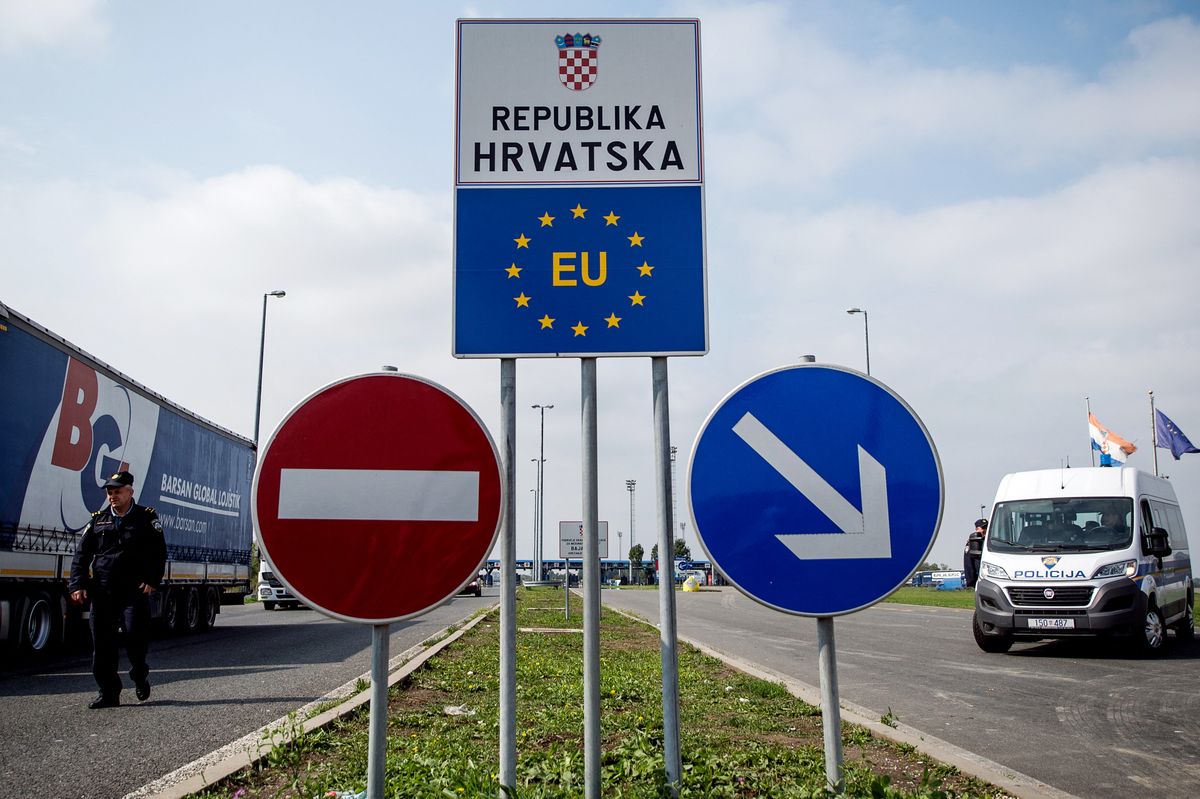 Horvátország, határellenőrzés