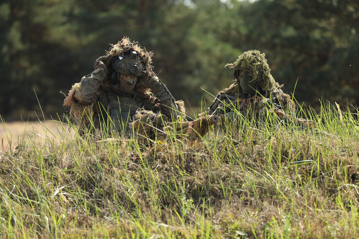 angelina jolie Exercise Federation 'IRON DEFENDER-25' In Nowa Deba ukrán hadsereg