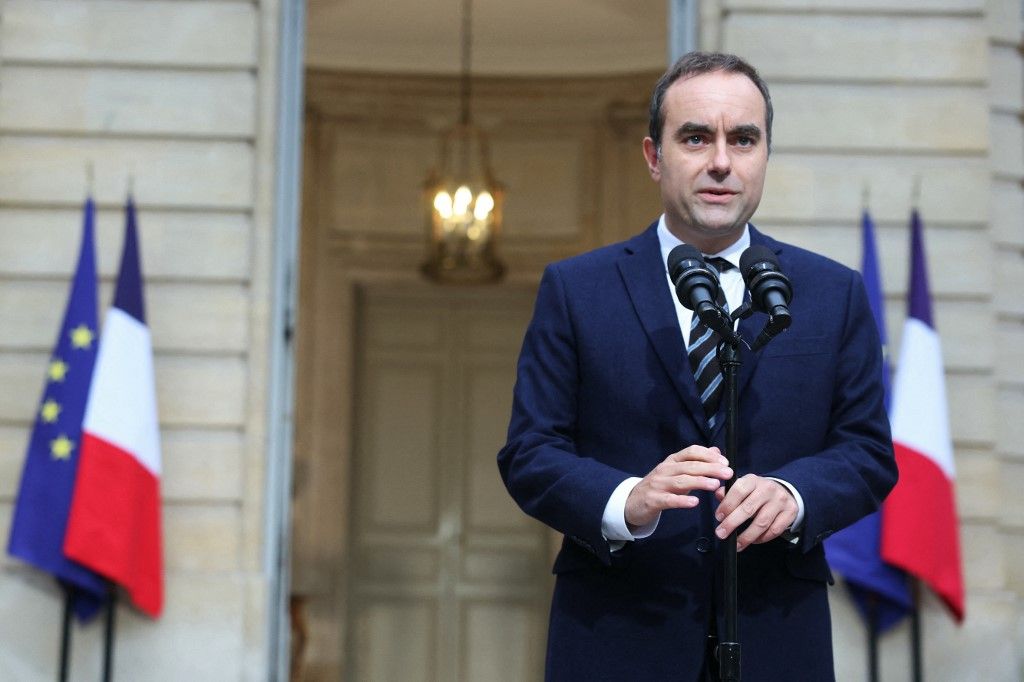 Sébastien Lecornu francia kormányfő
Franciaország
