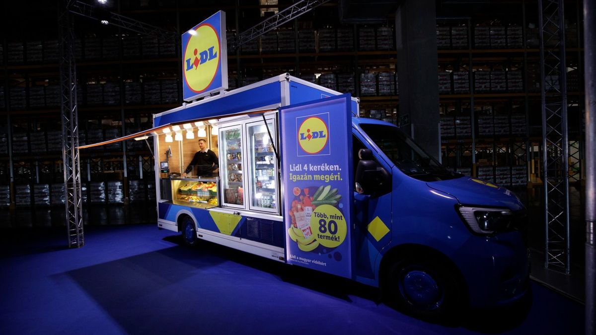 Lidl mozgó bolt