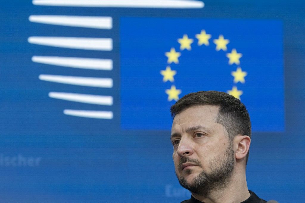President Of Ukraine Volodymyr Zelenskyy At The European Council Így győzné meg az Európai Bizottság Orbán Viktort Ukrajnáról: korlátozott szavazati jogot kapnának az új tagállamok Ukrajna EU