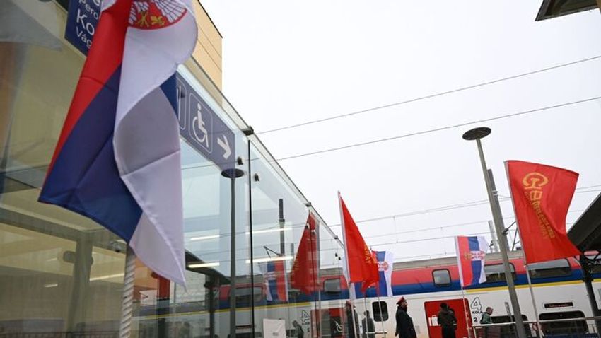 Történelmi pillanat: átadták a Budapest-Belgrád vasútvonal fontos szakaszát - fotógaléria az ünnepségről