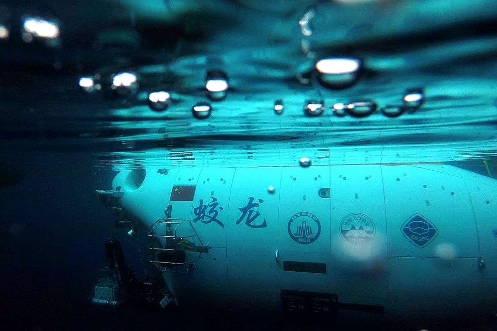 (EyesOnSci)CHINA-ARCTIC OCEAN SCIENTIFIC EXPEDITION-JIAOLONG-MANNED DEEP-SEA DIVING (CN)