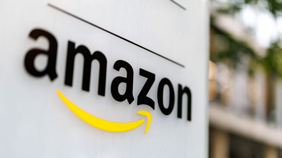 Exterior shot of Amazon's German headquarters