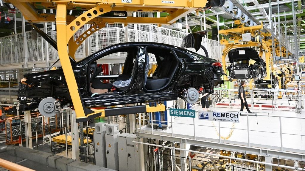 Mercedes-Benz plant német autóipar