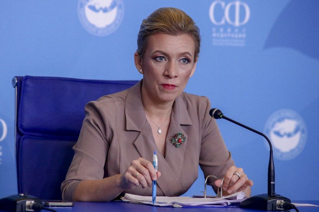 Russian Foreign Ministry Spokesperson Maria Zaharova Oroszország figyelmeztet: kemény válaszcsapás jön a befagyasztott orosz vagyon elkobzása esetén