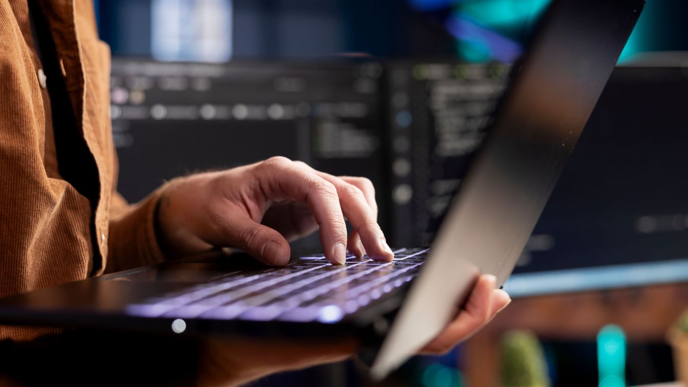 Computer,Scientist,Working,From,Home,Using,Laptop,,Testing,And,Deploying, DigitalTech EDIH