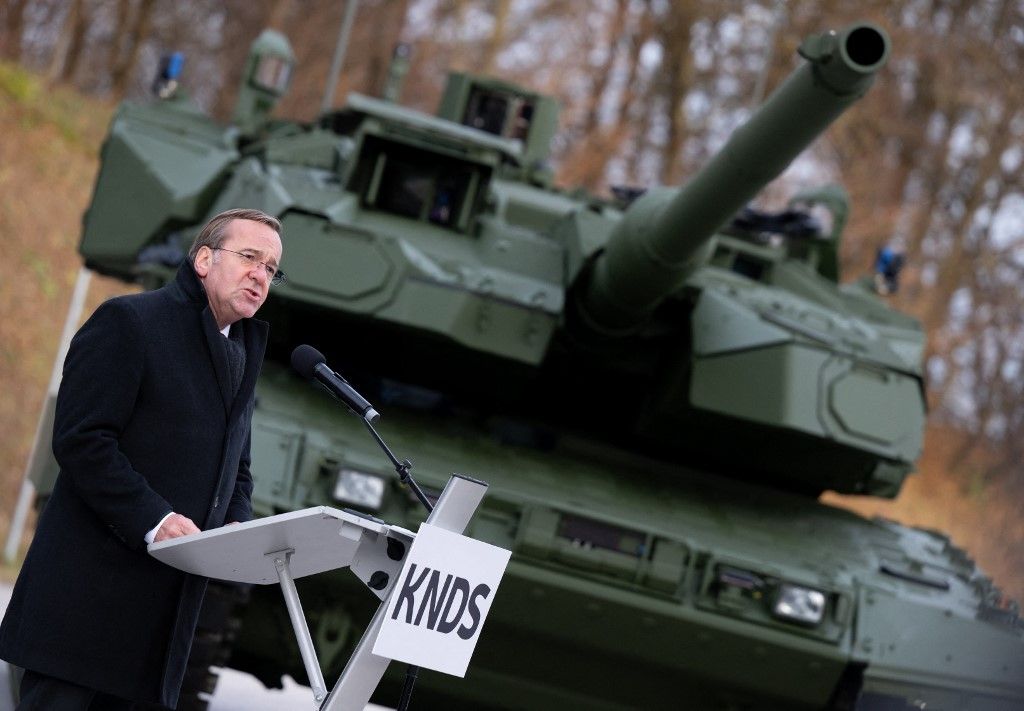 Leopard 2A8 Boris Pistorius német hadiipar orosz-ukrán háború