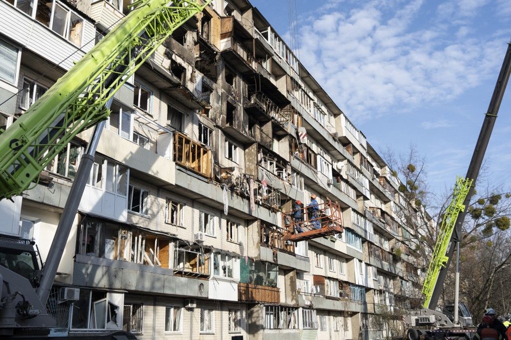 Kijev dróncsapások