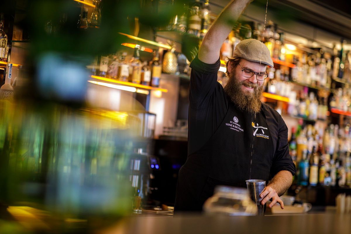 St. Andrea bartender barmanager koktél bor Szurgyi László