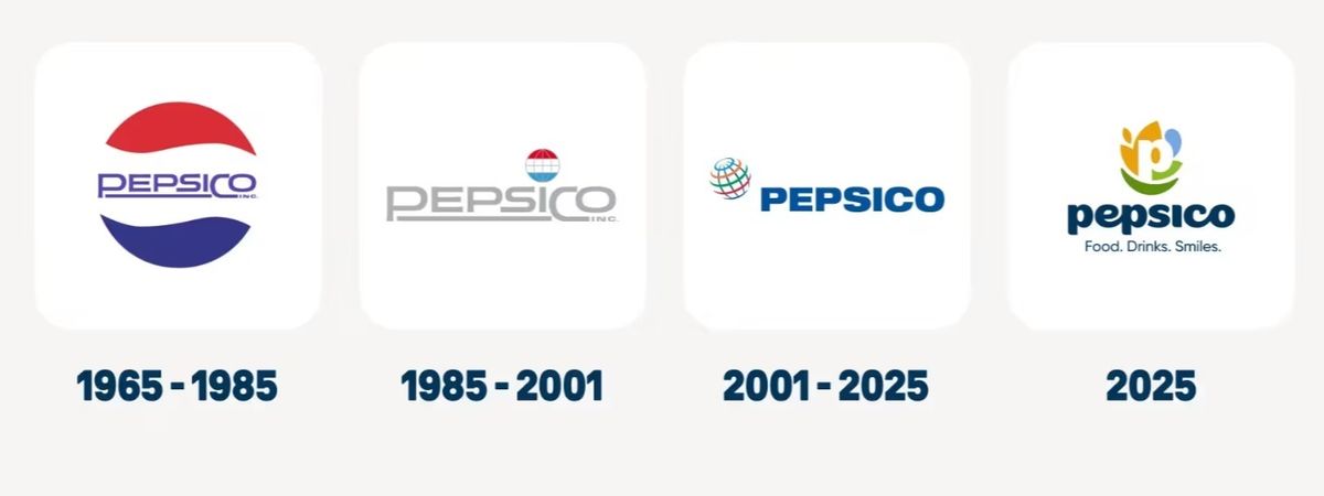 A PepsiCo vállalati logóját 25 év után cseréli le