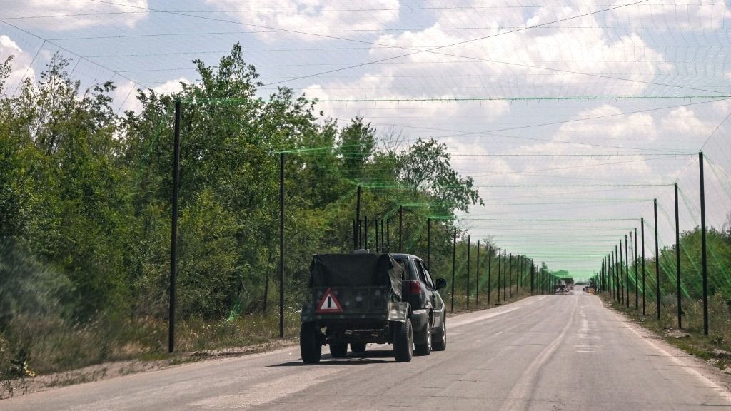 Harvest season near front-line Orikhiv in southeastern Ukraine eu keleti határ