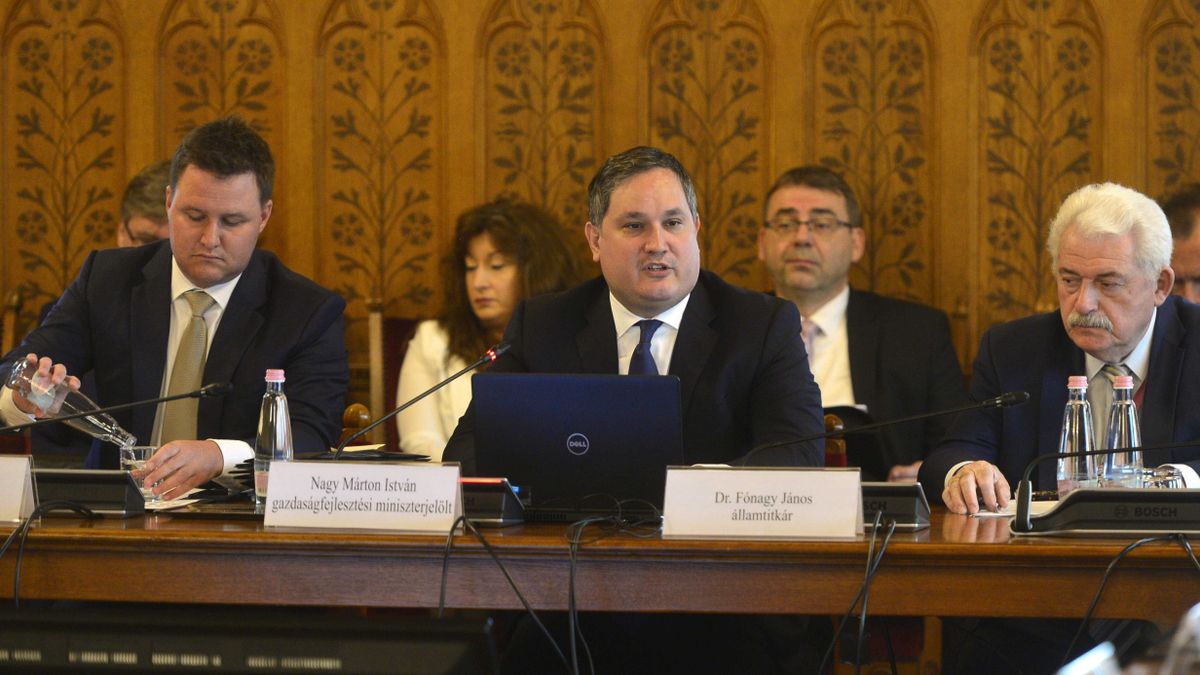 Nagy Márton a parlament gazdasági bizottságában: szemtől szembe a miniszter és a képviselők 