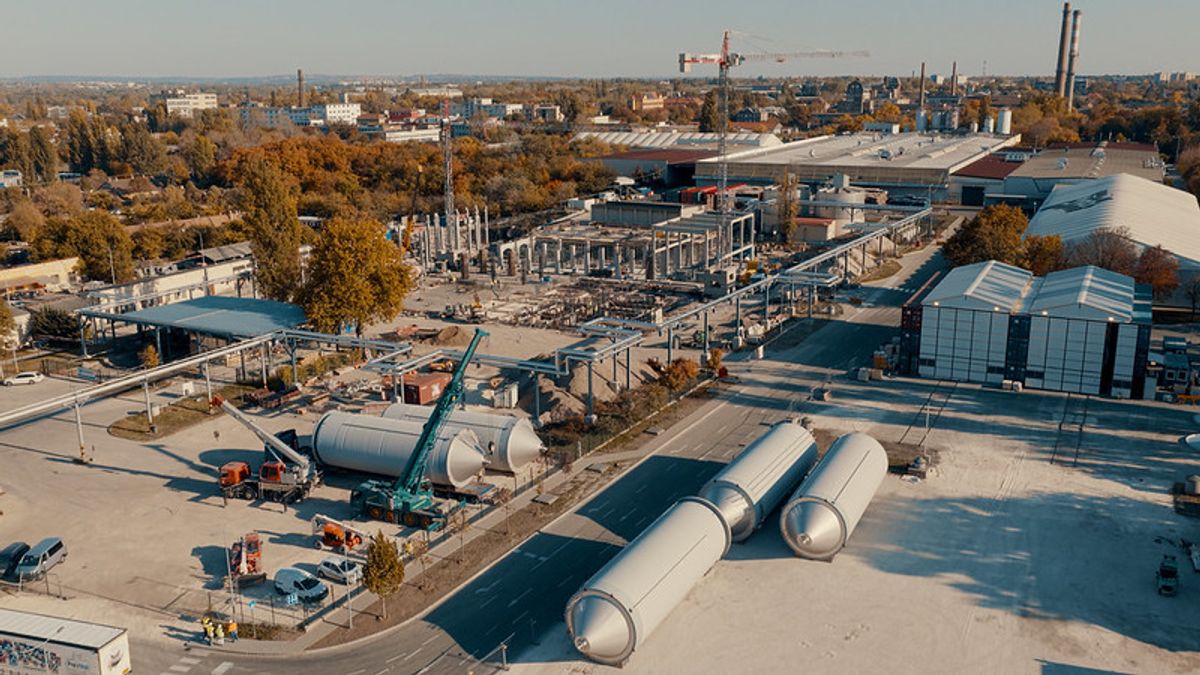 Leglátványosabb szakaszához érkezett a magyar söripar eddigi legnagyobb beruházása – videó 