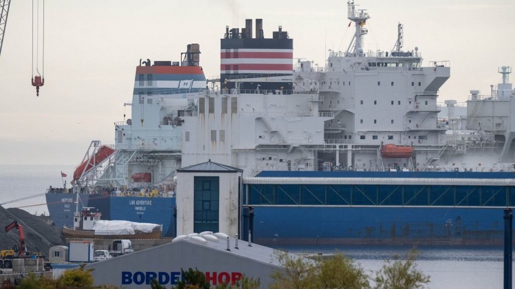 Development of LNG imports on the German coast