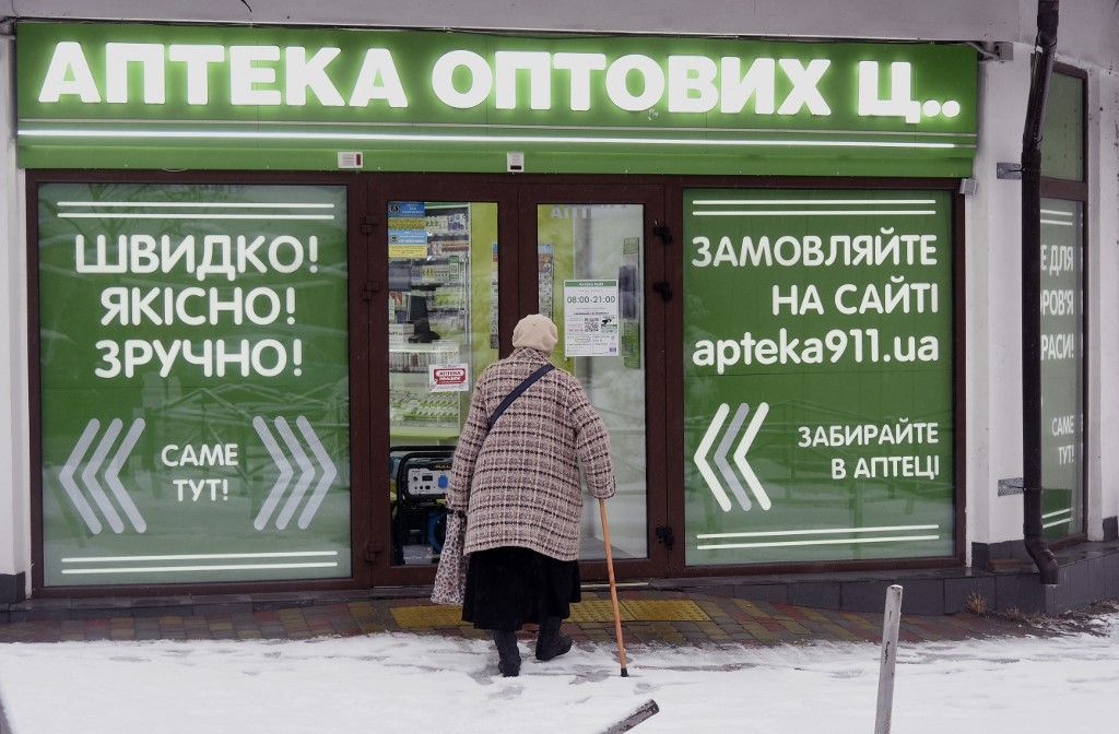 ukrán gyógyszerellátás gyógyszertár Kijev