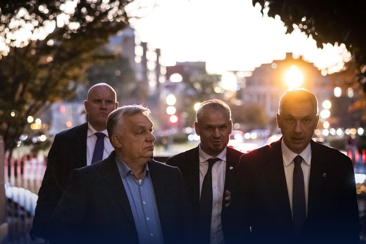 Orbán Viktor Washingtonban. 2025. november 7.