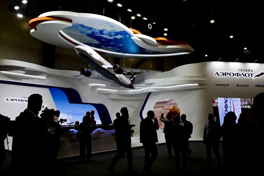 orosz repülő St. Petersburg International Economic Forum kicks off in Russia