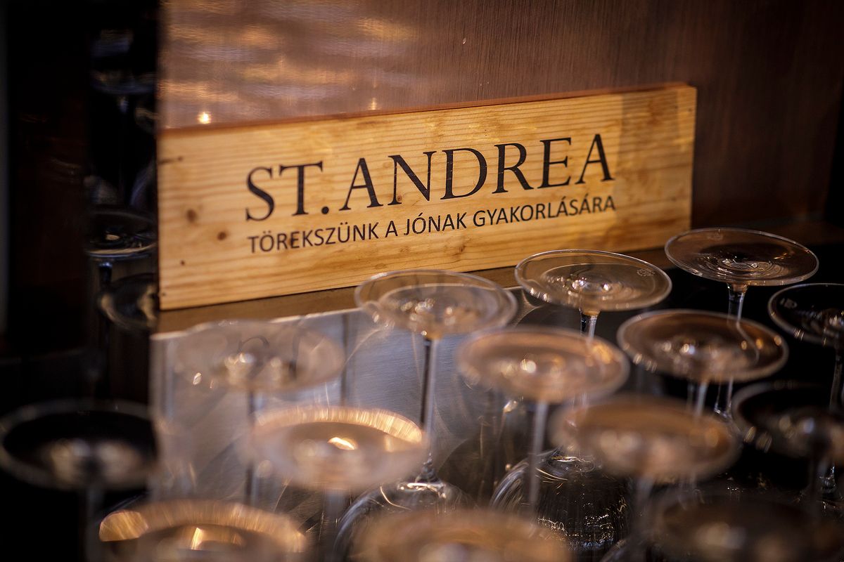 St. Andrea bartender barmanager koktél bor Szurgyi László