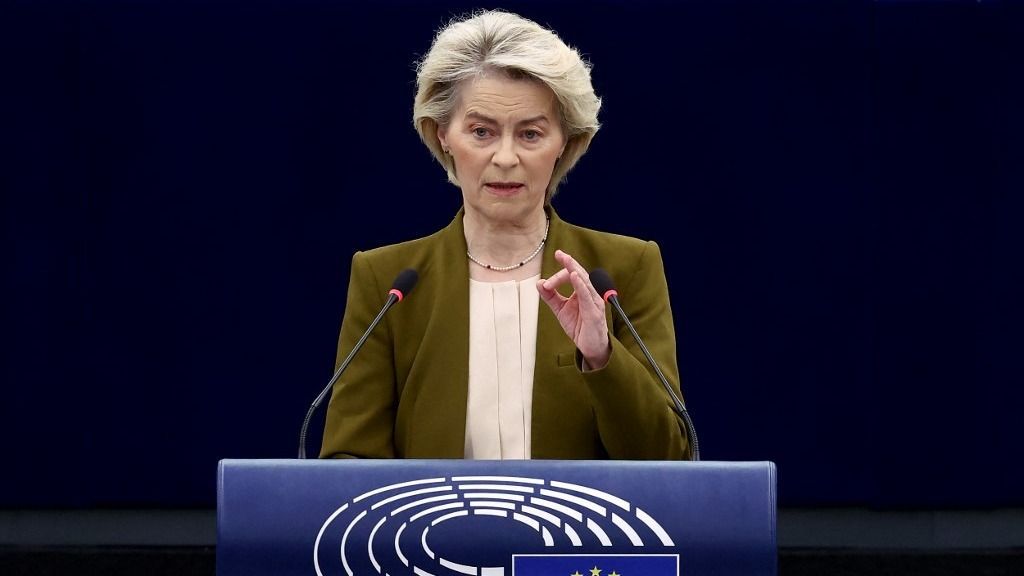 Ursula von der Leyen, Európai Bizottság, EUorosz-ukrán háború