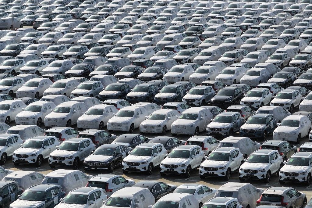 Volvo ACEA új autók piaca