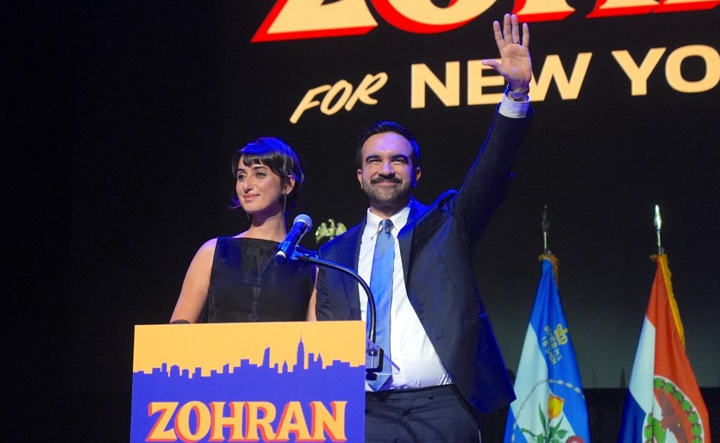 Mamdani addressed his supporters the mayor-elect of New York City, after his historic victory