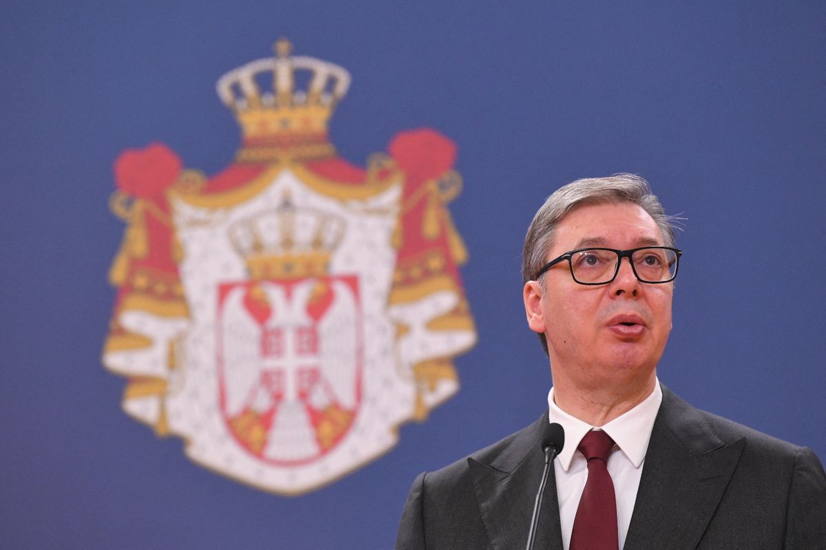 Ursula von der Leyen - Aleksandar Vucic meeting in Belgrade