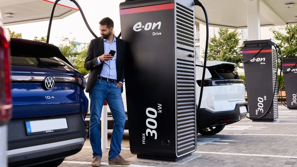 EDRI töltőállomás, E.ON Drive&nbsp;Infrastructure, elektromos autó, töltőállomás