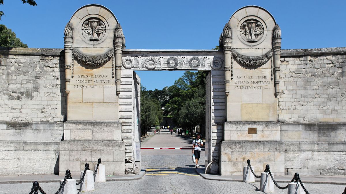A Pére-Lachaise temető főbejárata