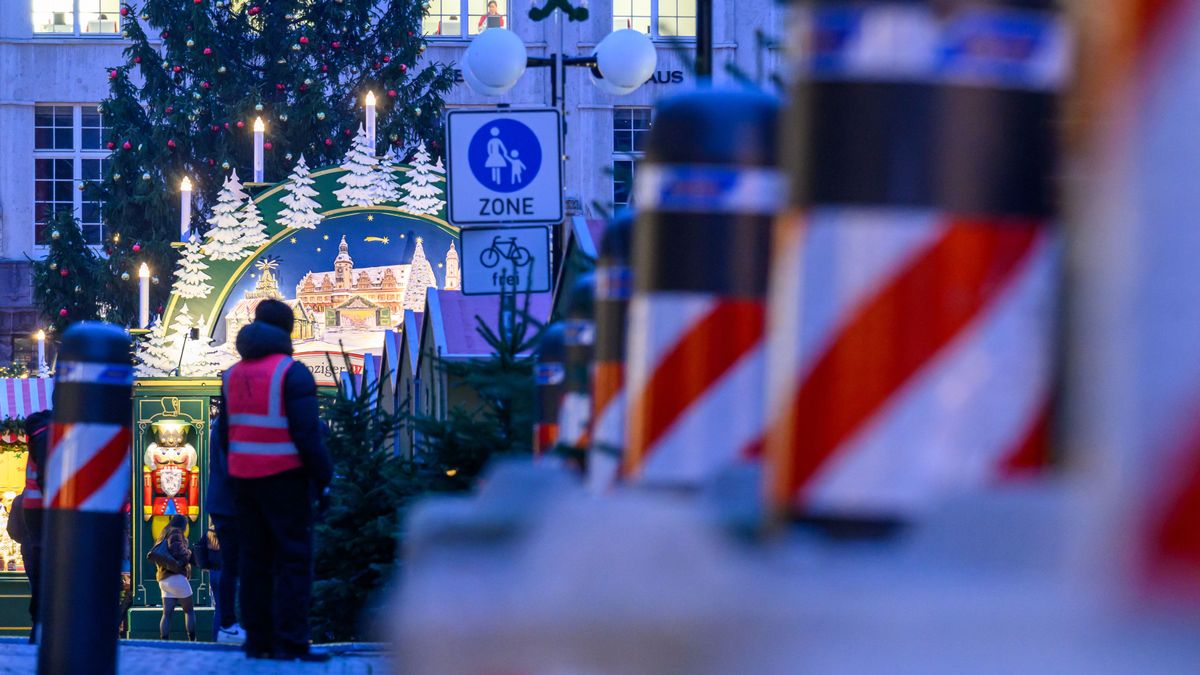 Leipzig Christmas market opens karácsonyi vásár