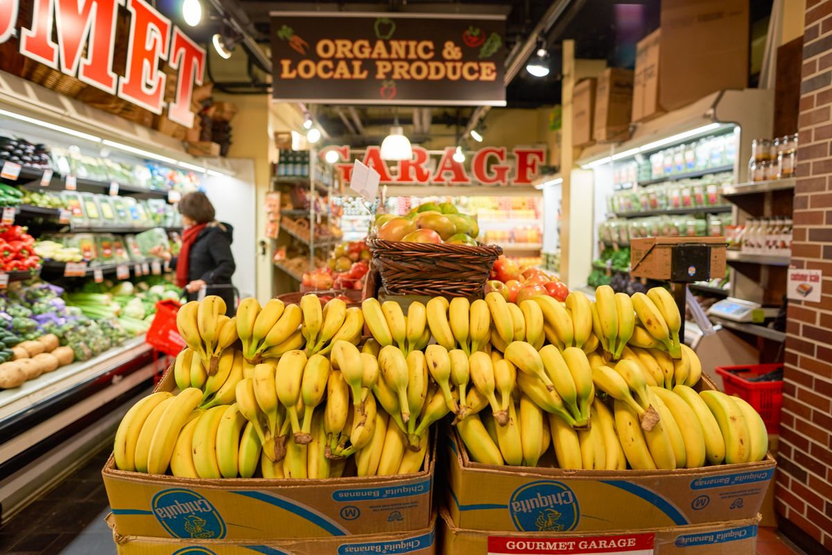 banán, usa, new york