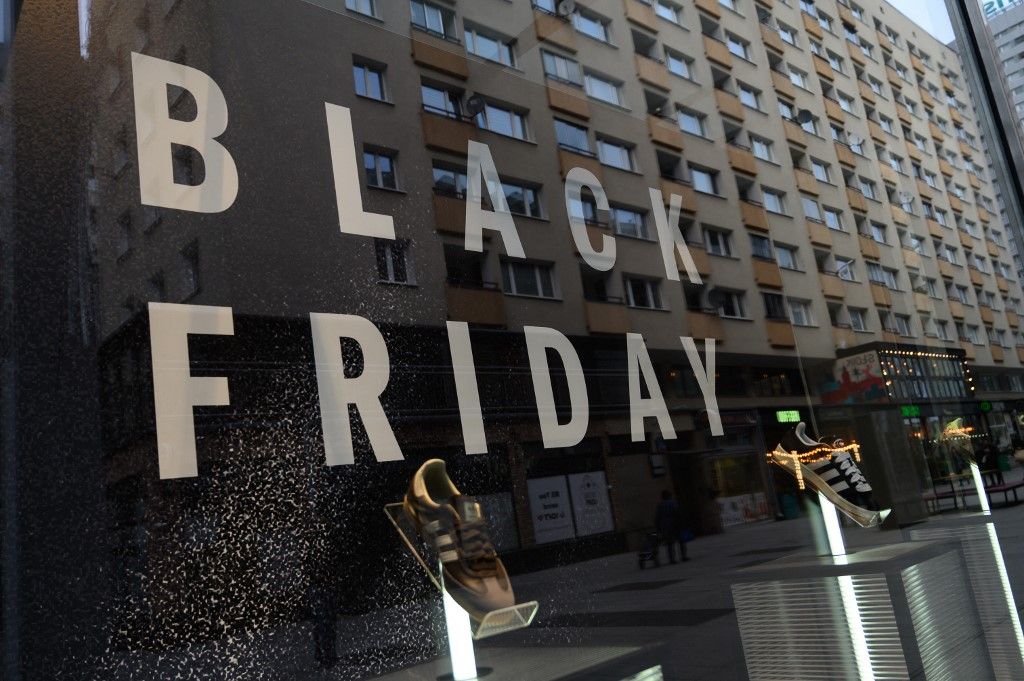 Economy And Daily Life And In Warsaw. Black Friday