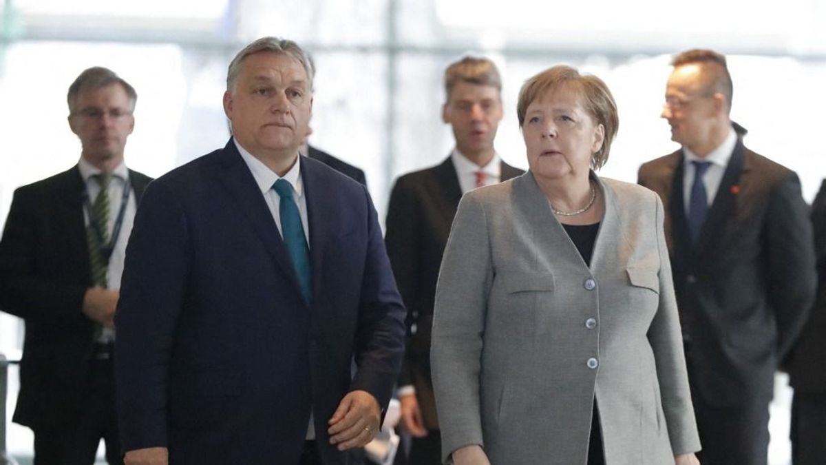 A németek ettől padlót fognak, Orbán olyat mondott Merkelről a médiavezérnek 