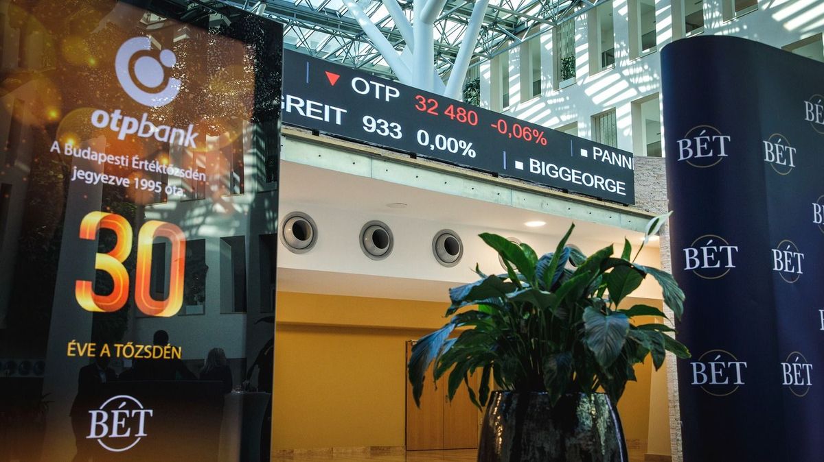 Tarolt a Mol és az OTP a BÉT-en szerdán