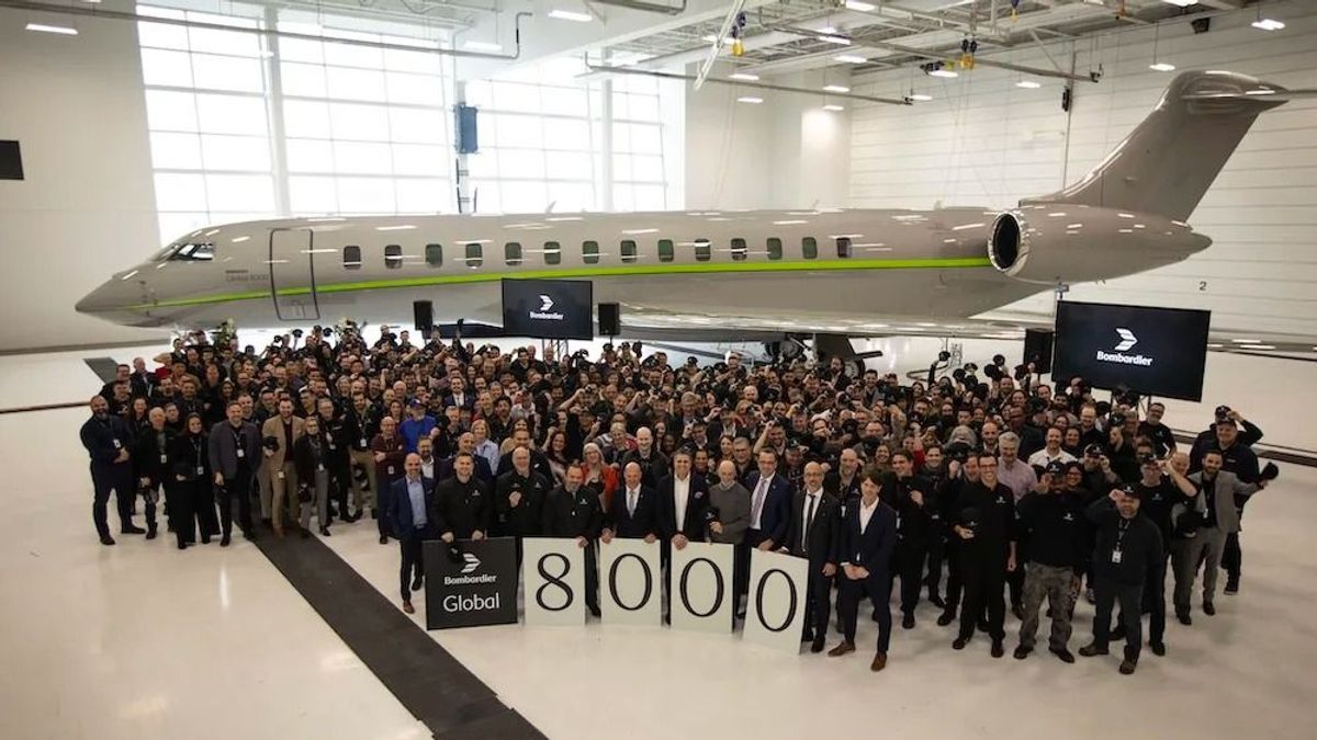 Átadták a világ leggyorsabb magánrepülőgépét, nem akárki vette meg: a Concorde óta nem látott ilyet a Föld — videón a Global 8000