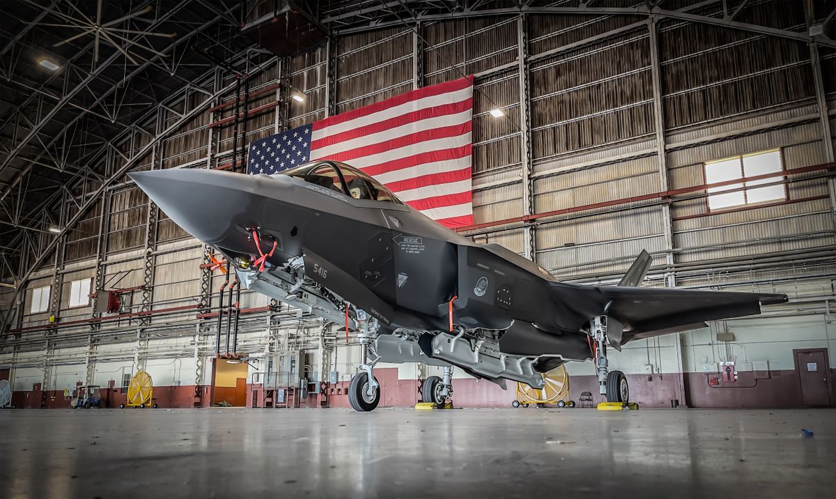  F–35-ös San,Antonio,,Texas,,Oct.,17,,2023:,F-35,Stealth,Fighter,Operations