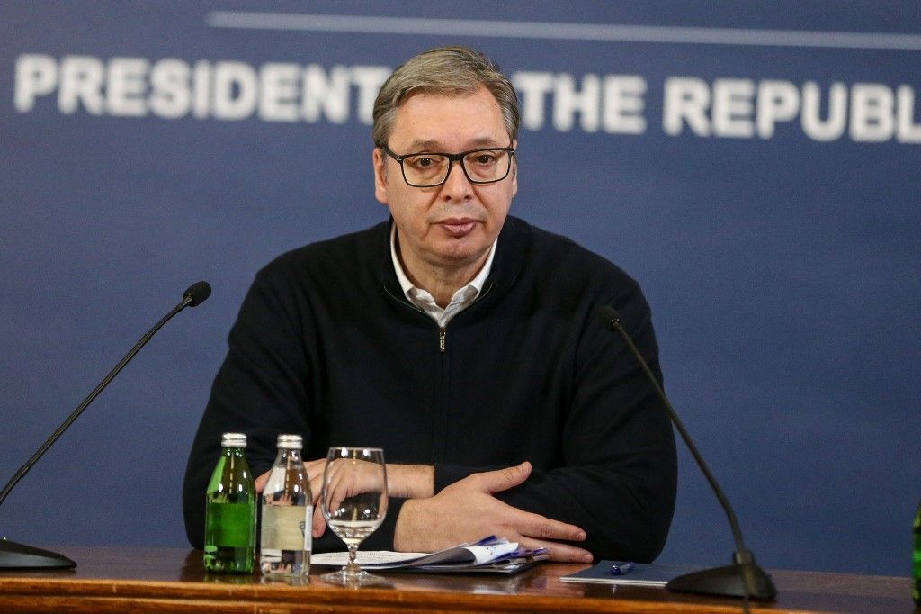 Serbian President Aleksandar Vucic Most dől el minden, Vucsics megszólalt: órákon belül végleg leáll a szerb olajfinomító – „Aggaszt, hogyan lesz holnap benzinük”