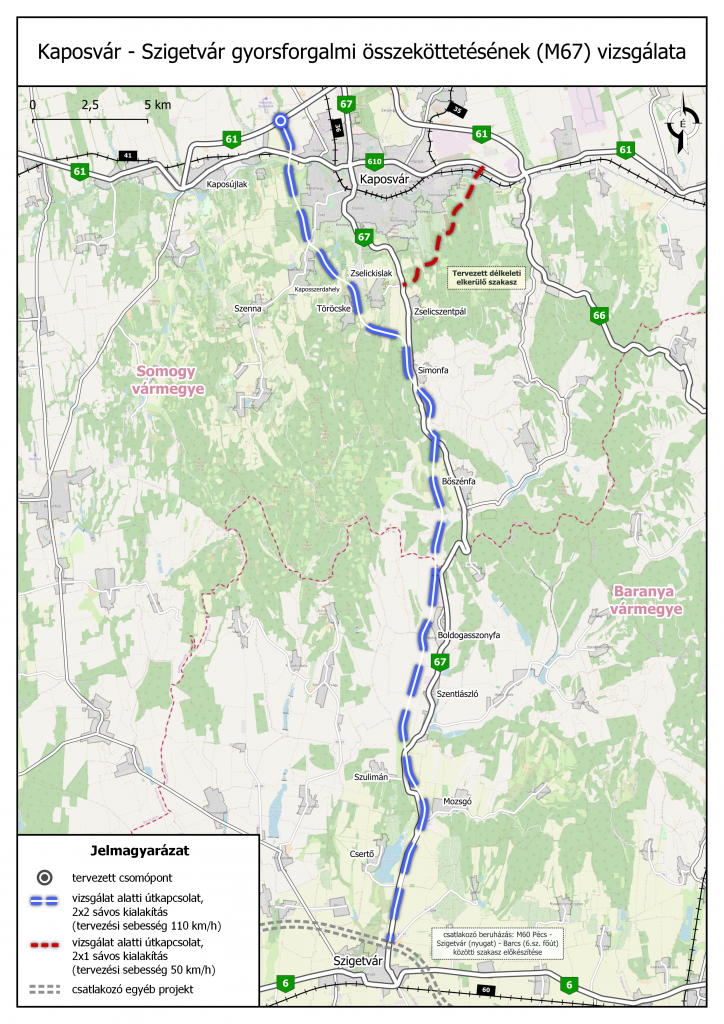 Fellázadt két falu lakossága: át kell tervezni Kaposvár-Szigetvár 2x2 sávos gyorsforgalmi út nyomvonalát