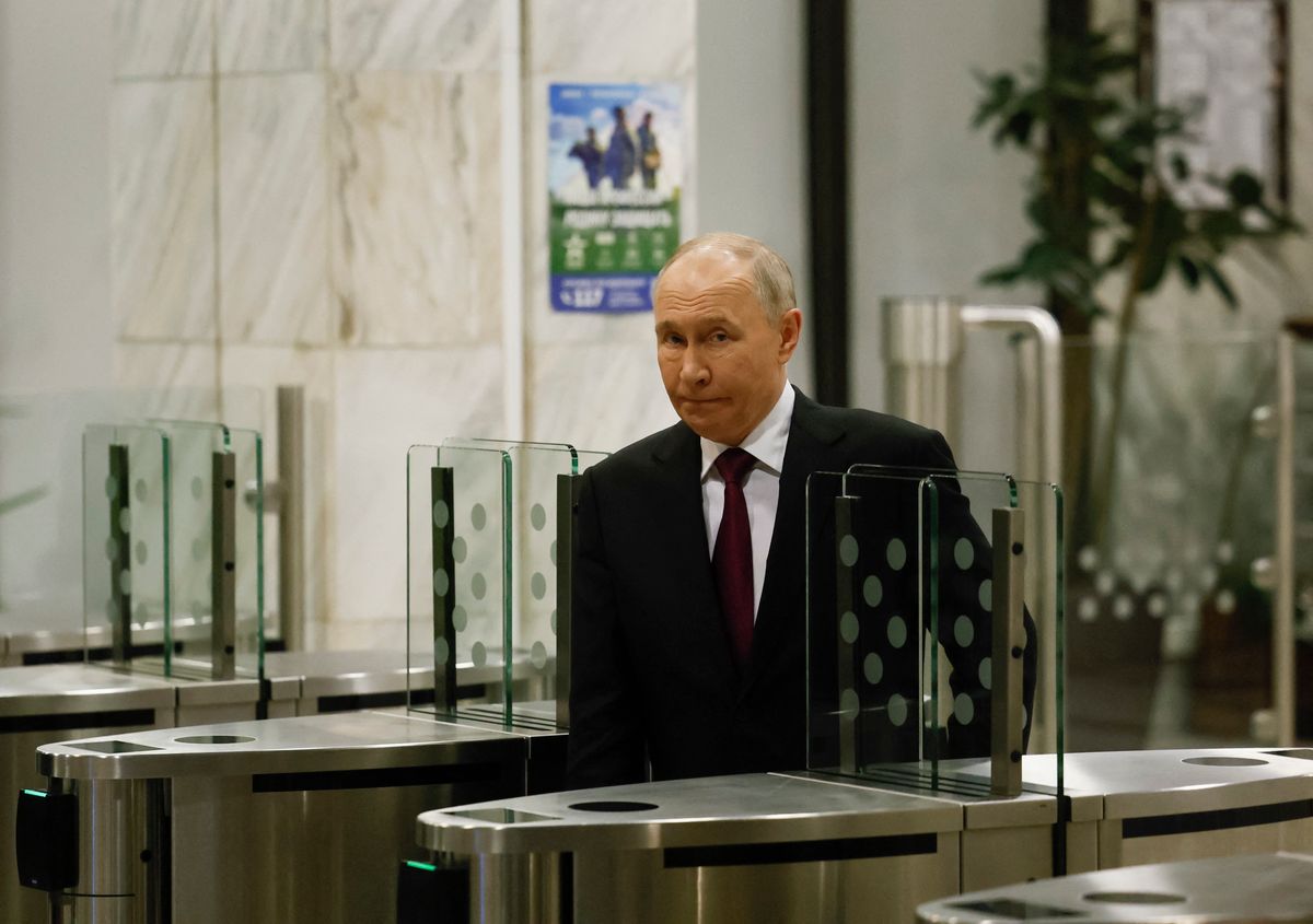 Vlagyimir Putyin orosz elnök
Moszkva, Kreml, Oroszország
orosz-ukrán háború béke